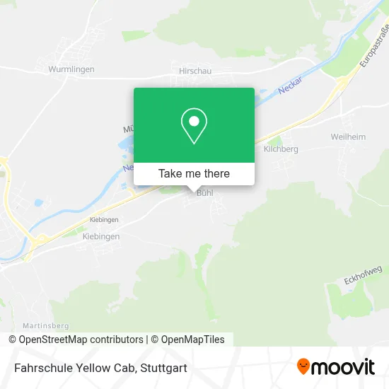 Fahrschule Yellow Cab map