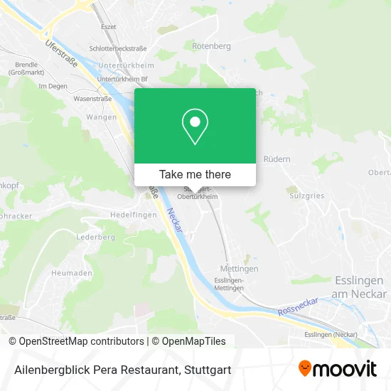 Ailenbergblick Pera Restaurant map