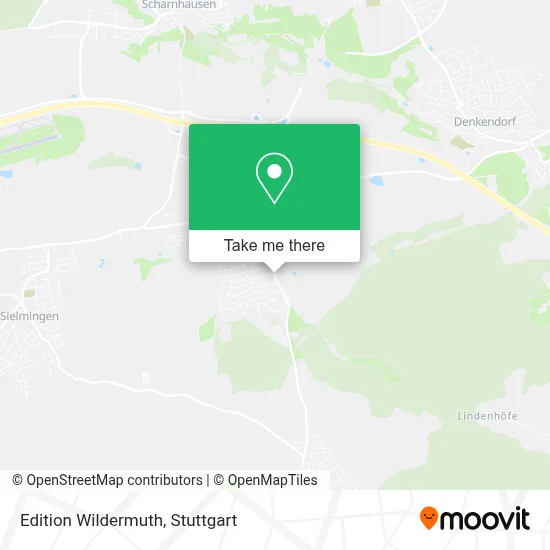 Edition Wildermuth map