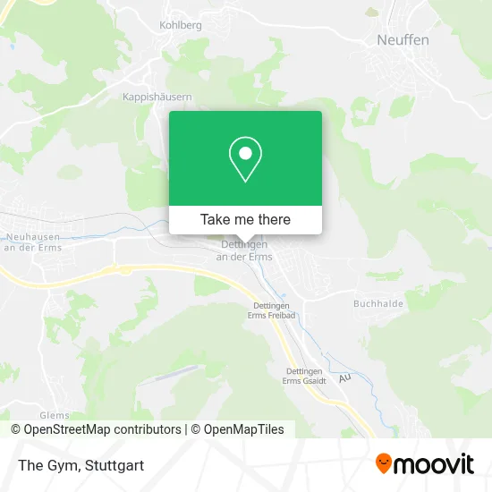 The Gym map