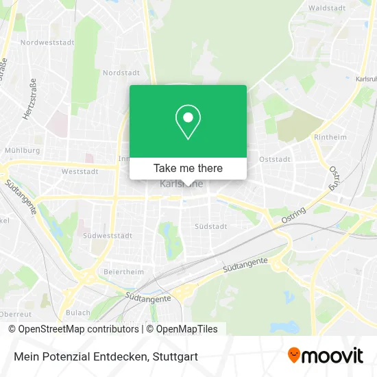 Mein Potenzial Entdecken map
