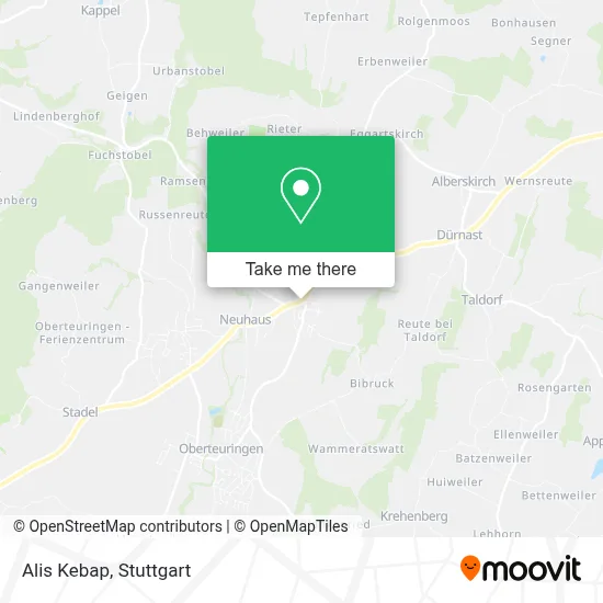 Alis Kebap map