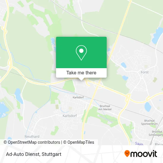 Ad-Auto Dienst map