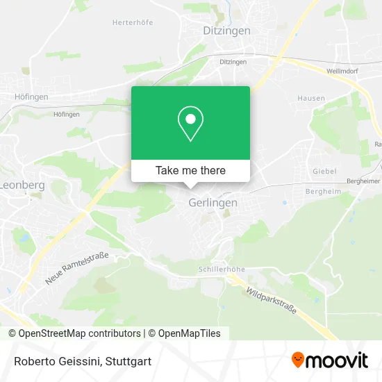 Roberto Geissini map