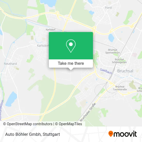 Auto Böhler Gmbh map