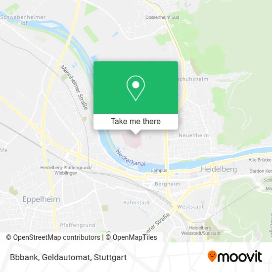 Bbbank, Geldautomat map