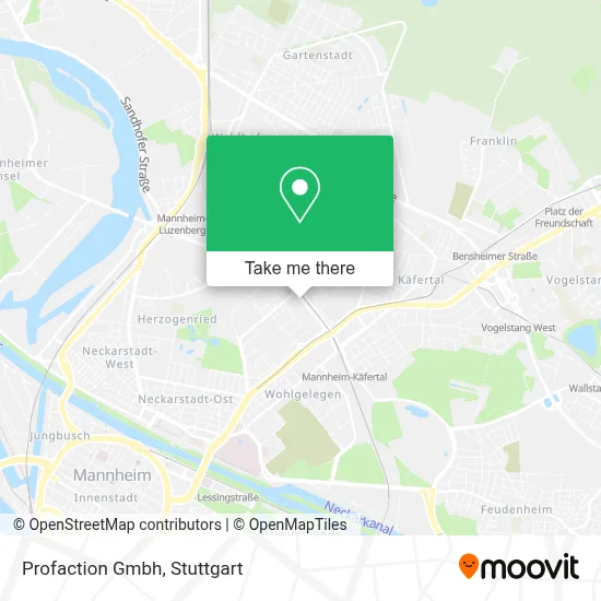 Profaction Gmbh map
