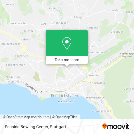 Seaside Bowling Center map