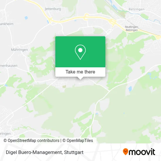 Digel Buero-Management map