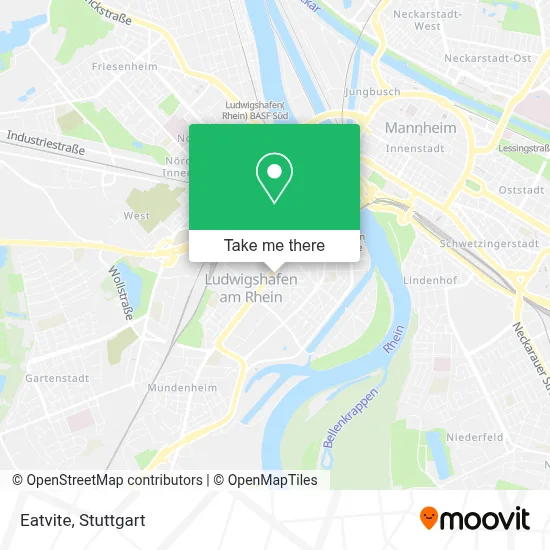 Eatvite map