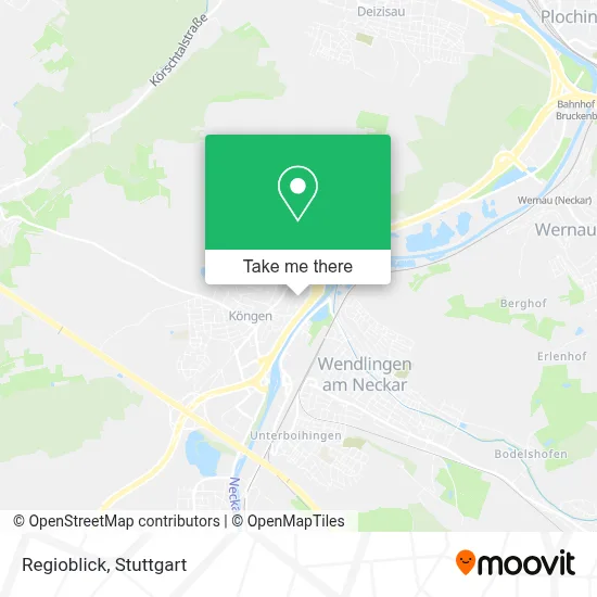 Regioblick map