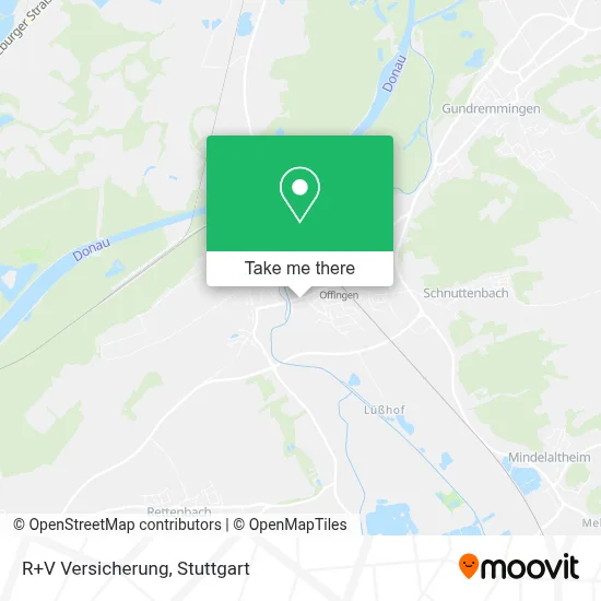 R+V Versicherung map