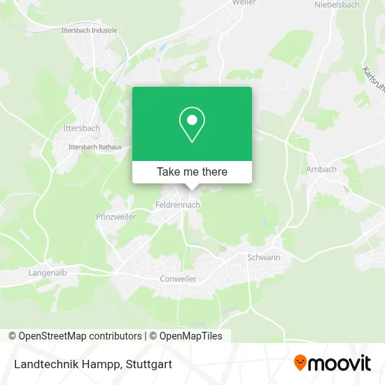 Landtechnik Hampp map