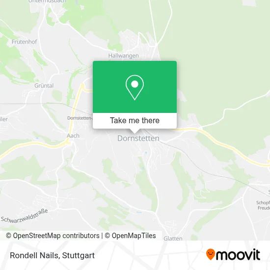 Rondell Nails map