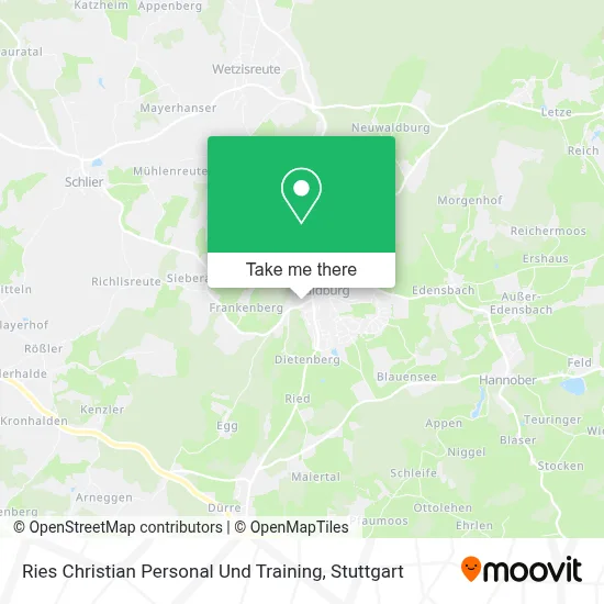 Ries Christian Personal Und Training map