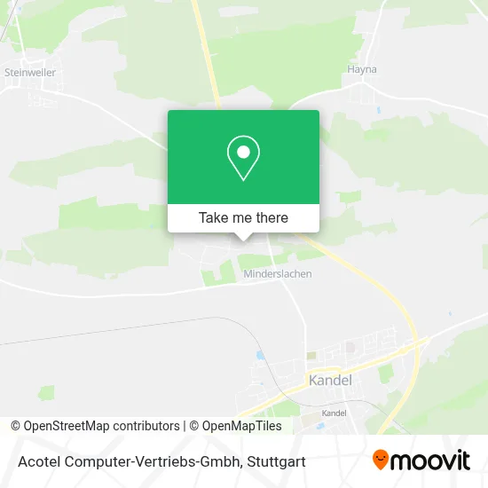 Acotel Computer-Vertriebs-Gmbh map