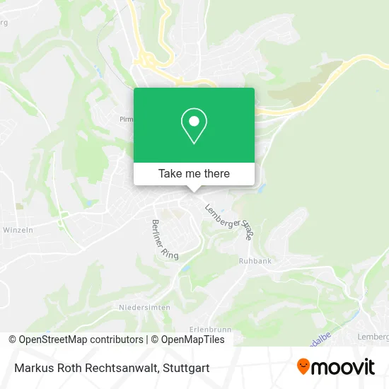 Markus Roth Rechtsanwalt map