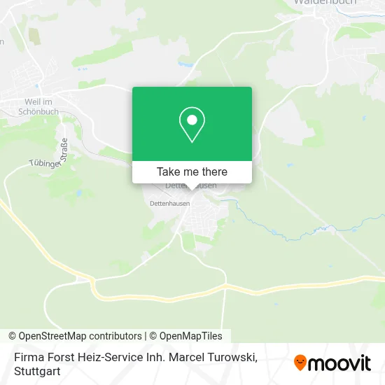 Firma Forst Heiz-Service Inh. Marcel Turowski map