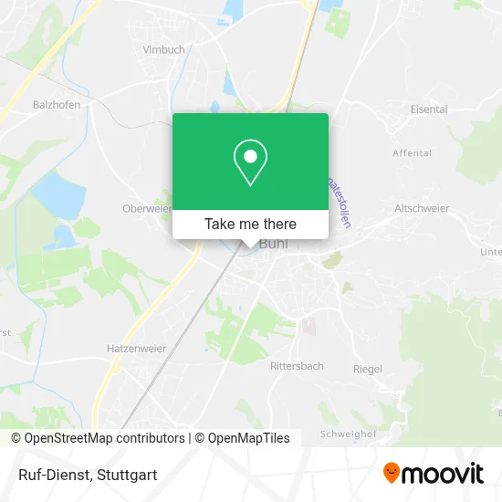 Ruf-Dienst map