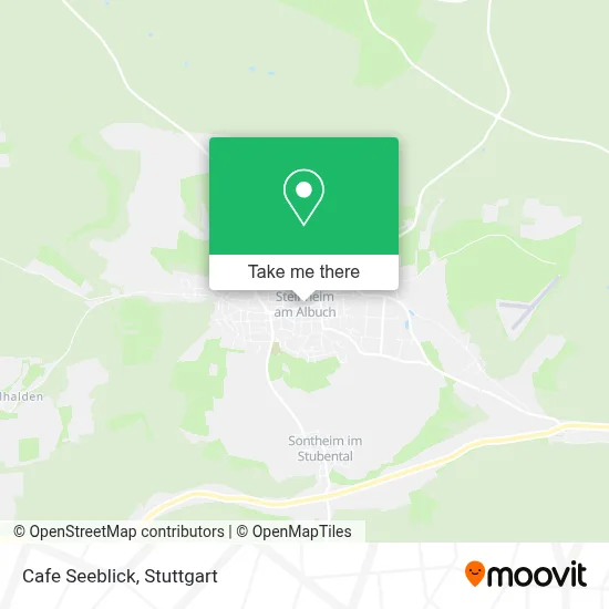 Cafe Seeblick map