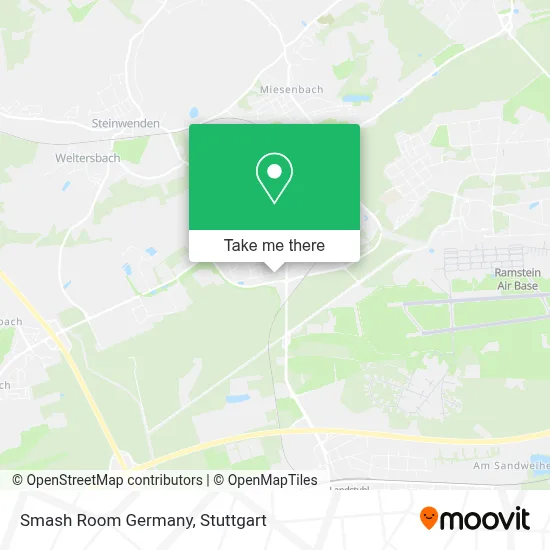 Smash Room Germany map