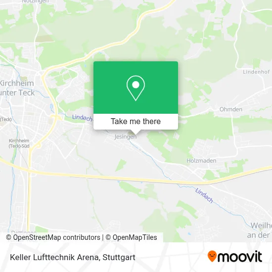 Keller Lufttechnik Arena map