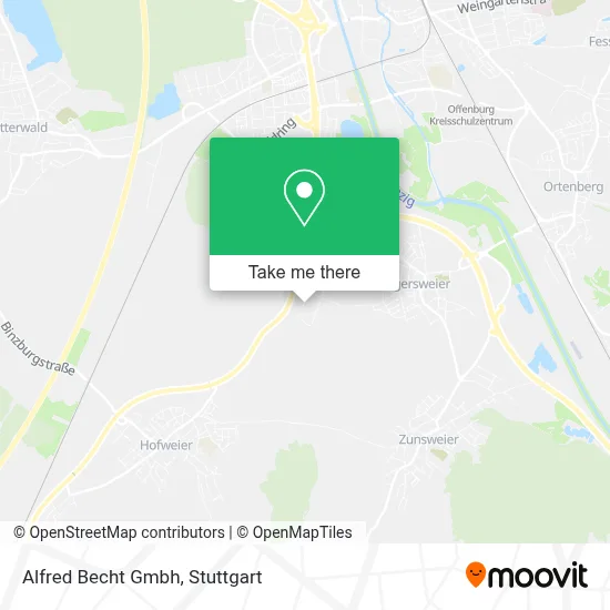 Alfred Becht Gmbh map