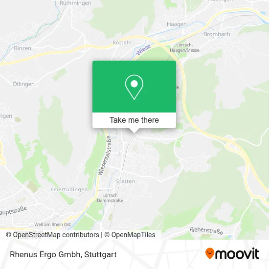 Rhenus Ergo Gmbh map