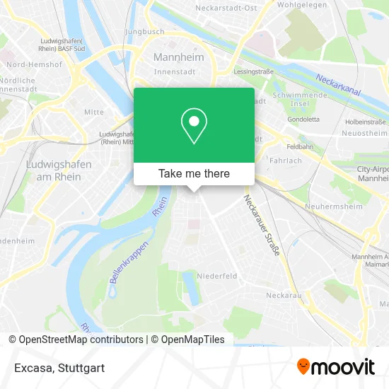 Excasa map