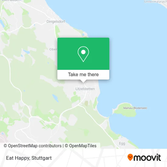 Eat Happy map
