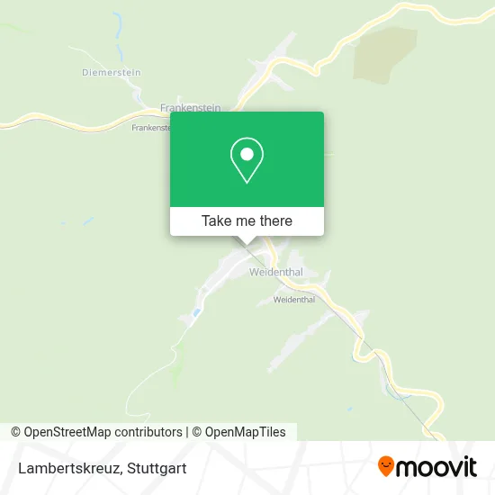 Lambertskreuz map