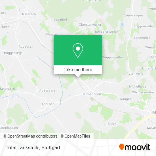 Total Tankstelle map