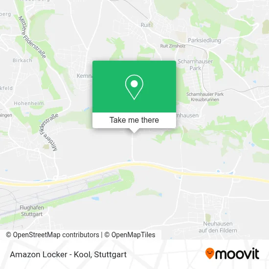 Amazon Locker - Kool map