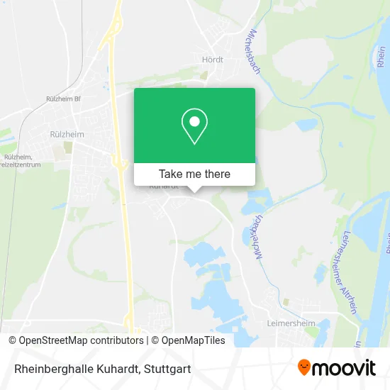 Rheinberghalle Kuhardt map