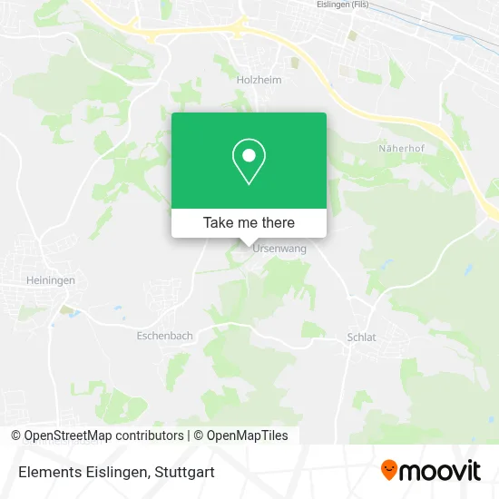 Elements Eislingen map