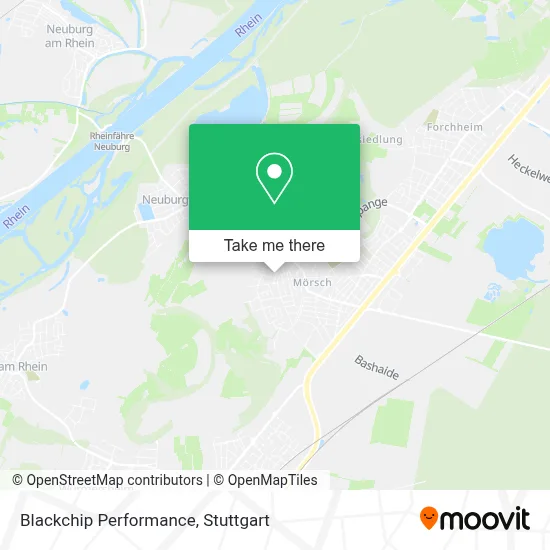 Blackchip Performance map