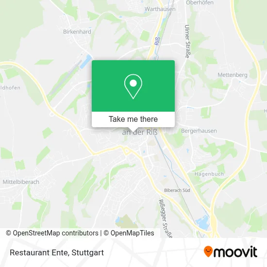 Restaurant Ente map