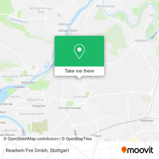 Readwin Fvs Gmbh map