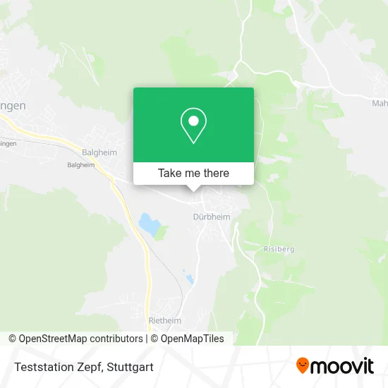 Teststation Zepf map