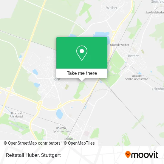Reitstall Huber map