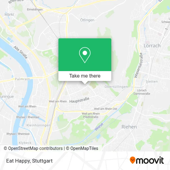 Eat Happy map