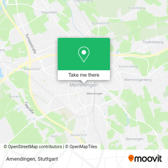 Amendingen map