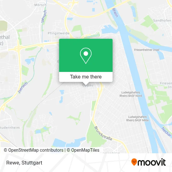 Rewe map