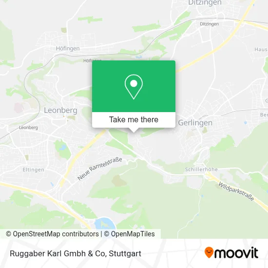 Ruggaber Karl Gmbh & Co map