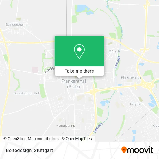 Boltedesign map