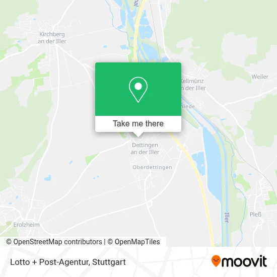Lotto + Post-Agentur map