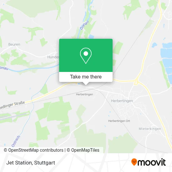 Jet Station map