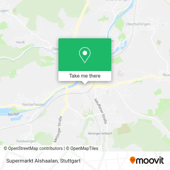 Supermarkt Alshaalan map