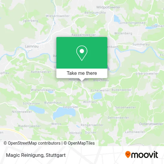 Magic Reinigung map
