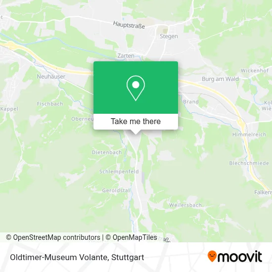 Oldtimer-Museum Volante map